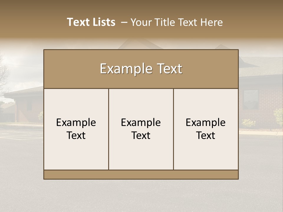 Facade Commerce Company PowerPoint Template