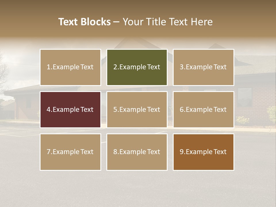 Facade Commerce Company PowerPoint Template