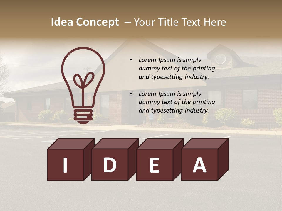 Facade Commerce Company PowerPoint Template