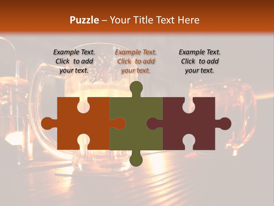 Froth Life Amber PowerPoint Template