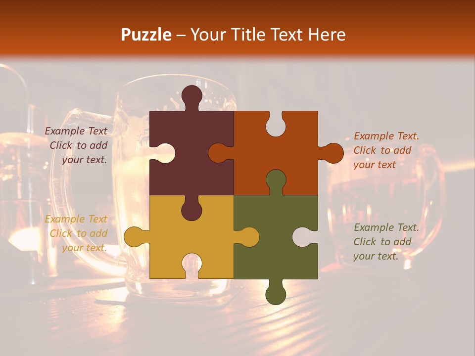 Froth Life Amber PowerPoint Template