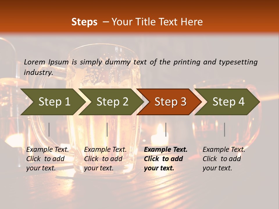 Froth Life Amber PowerPoint Template