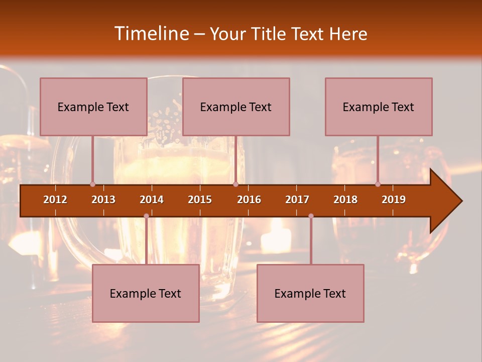 Froth Life Amber PowerPoint Template