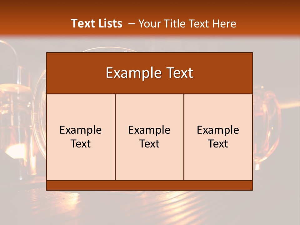 Froth Life Amber PowerPoint Template