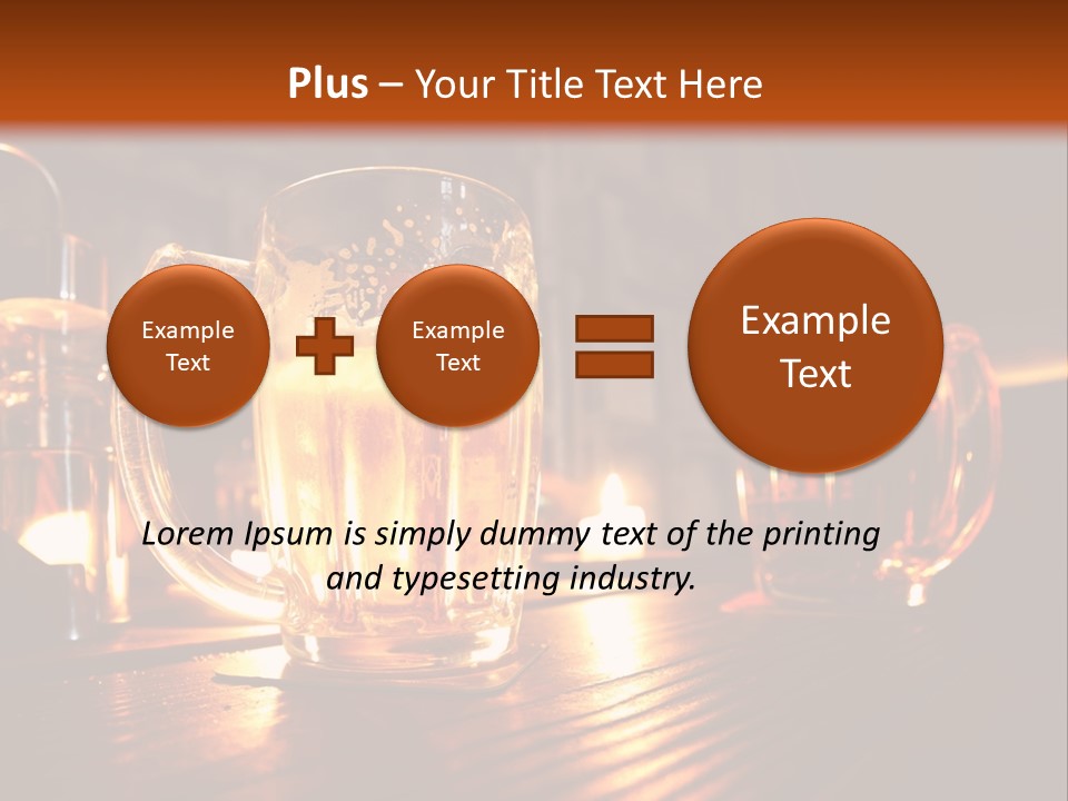 Froth Life Amber PowerPoint Template