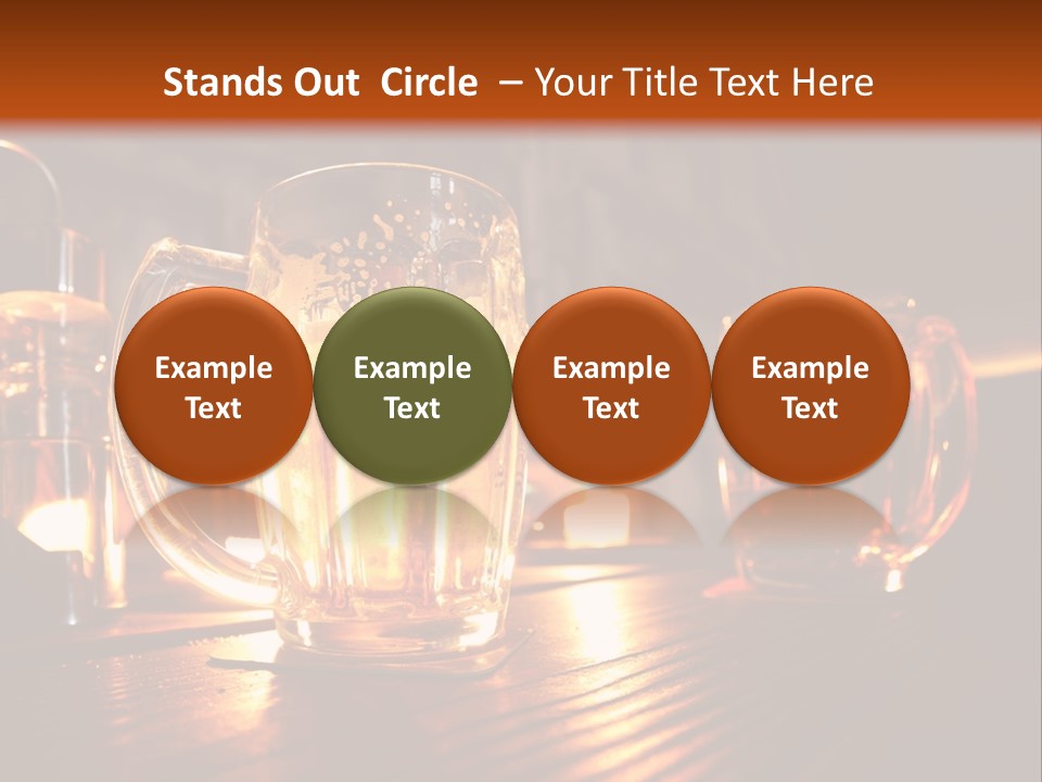 Froth Life Amber PowerPoint Template