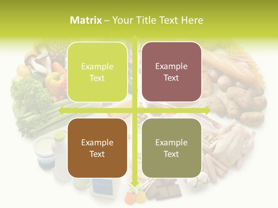 Meat Bread Group PowerPoint Template