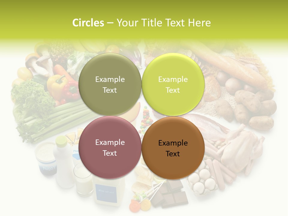 Meat Bread Group PowerPoint Template