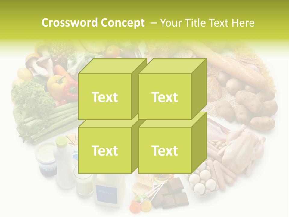 Meat Bread Group PowerPoint Template