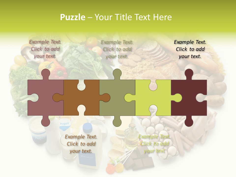 Meat Bread Group PowerPoint Template