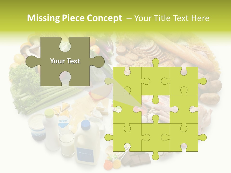 Meat Bread Group PowerPoint Template