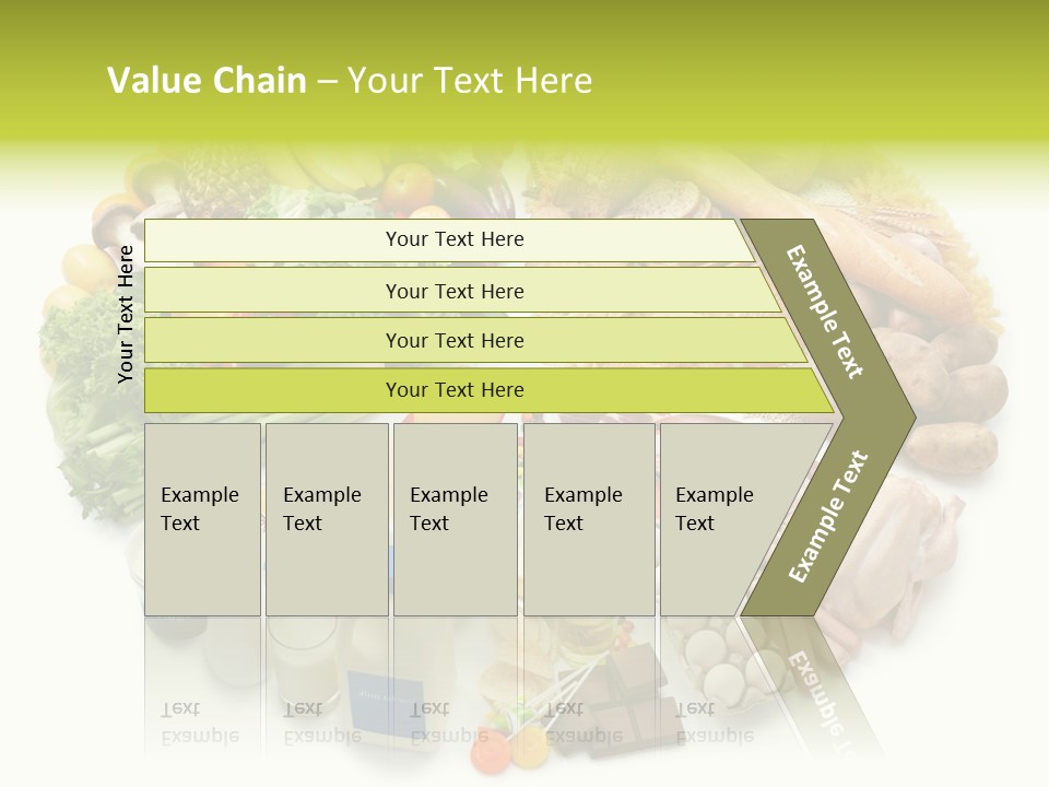Meat Bread Group PowerPoint Template
