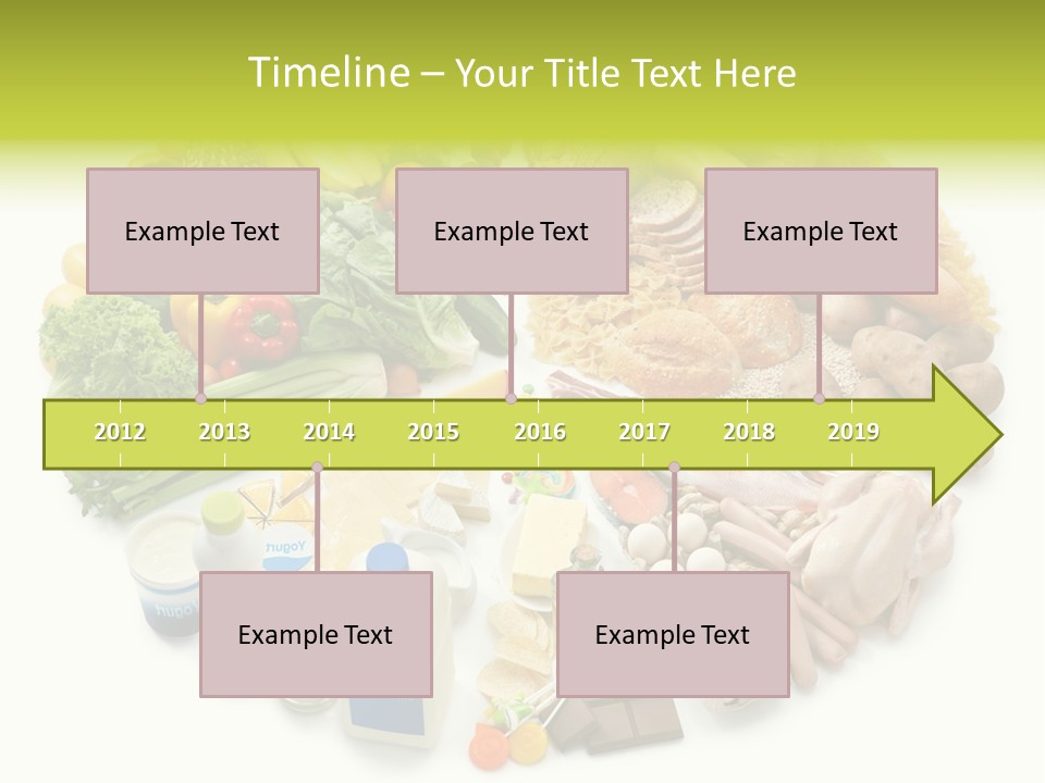 Meat Bread Group PowerPoint Template