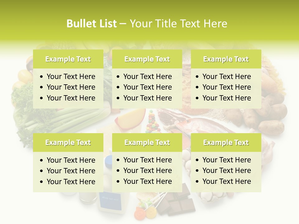 Meat Bread Group PowerPoint Template