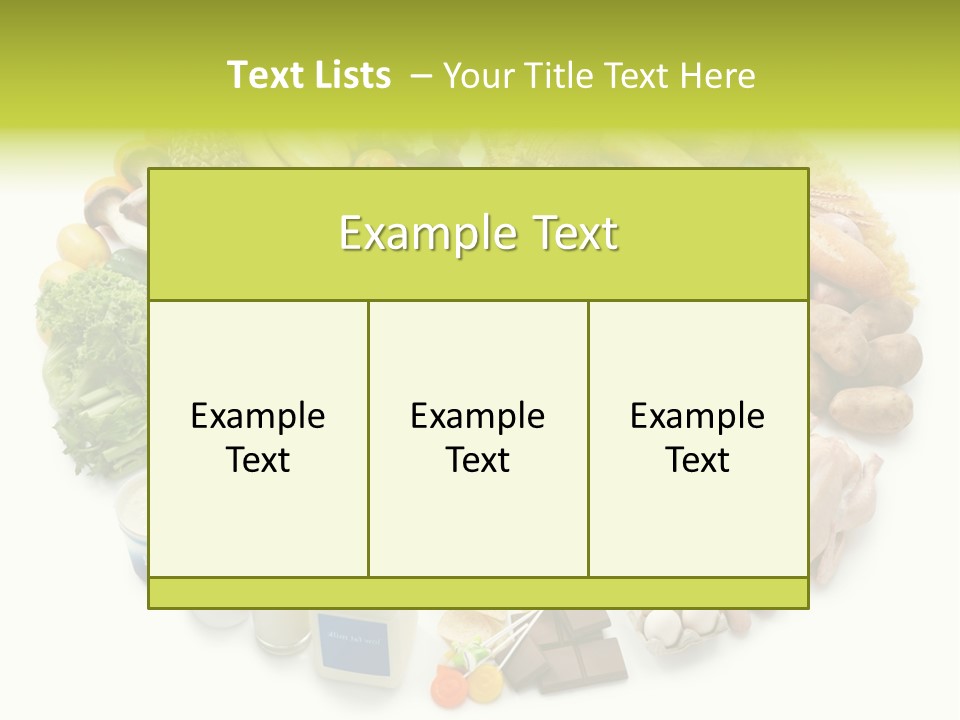 Meat Bread Group PowerPoint Template