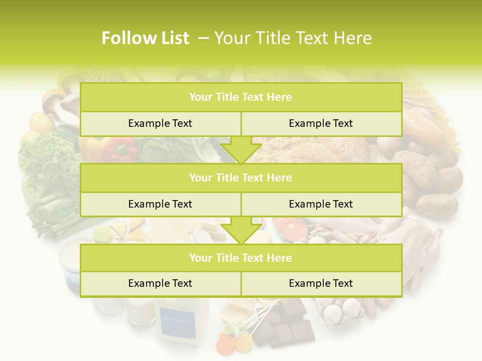 Meat Bread Group PowerPoint Template