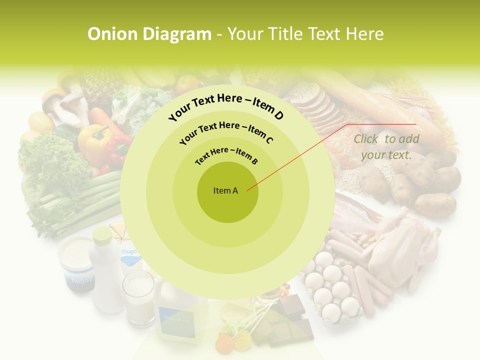 Meat Bread Group PowerPoint Template