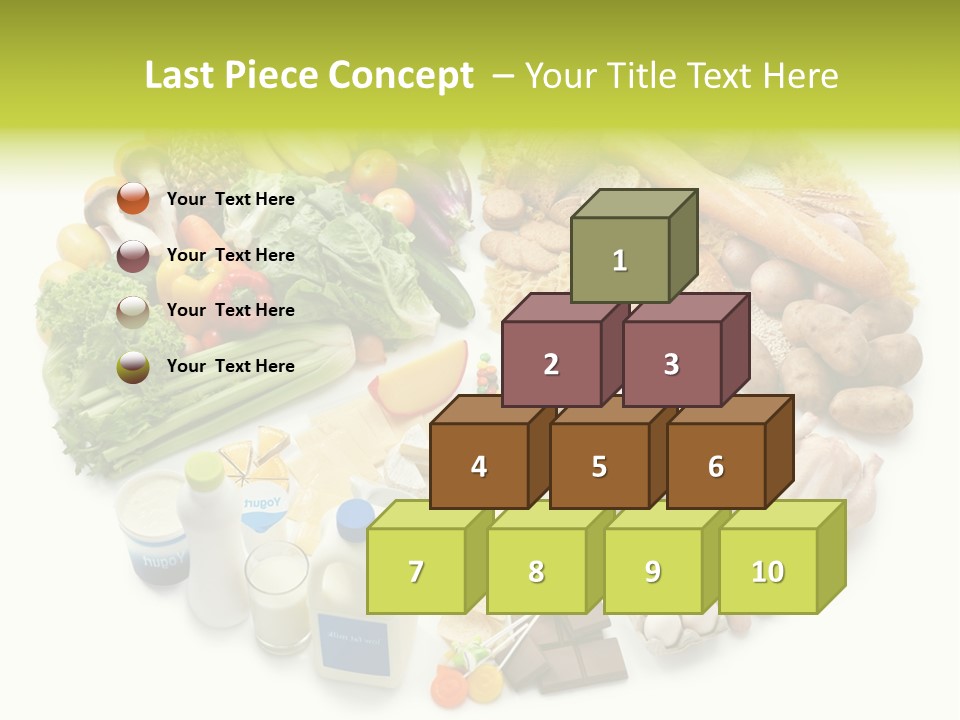 Meat Bread Group PowerPoint Template