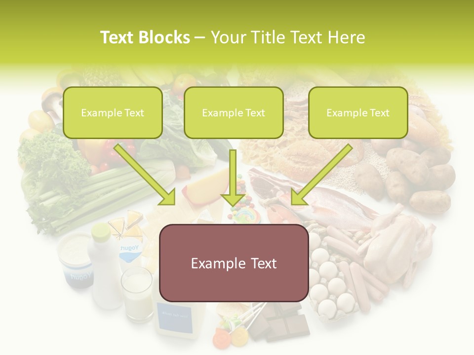 Meat Bread Group PowerPoint Template