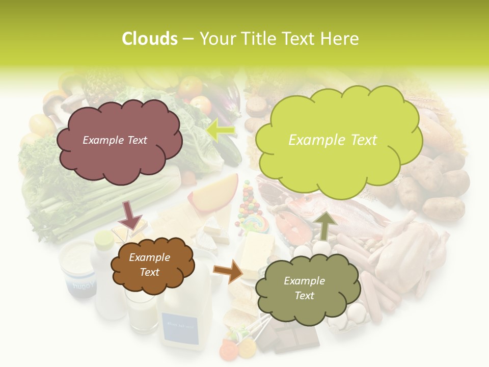 Meat Bread Group PowerPoint Template