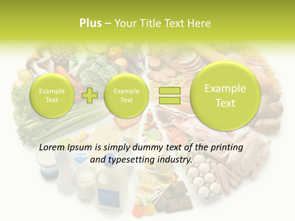 Meat Bread Group PowerPoint Template