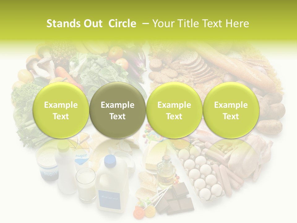 Meat Bread Group PowerPoint Template