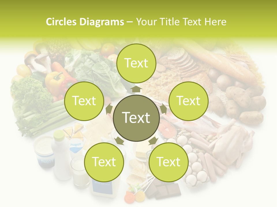 Meat Bread Group PowerPoint Template