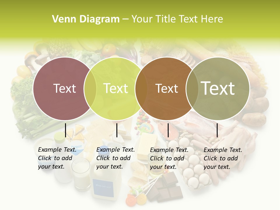 Meat Bread Group PowerPoint Template