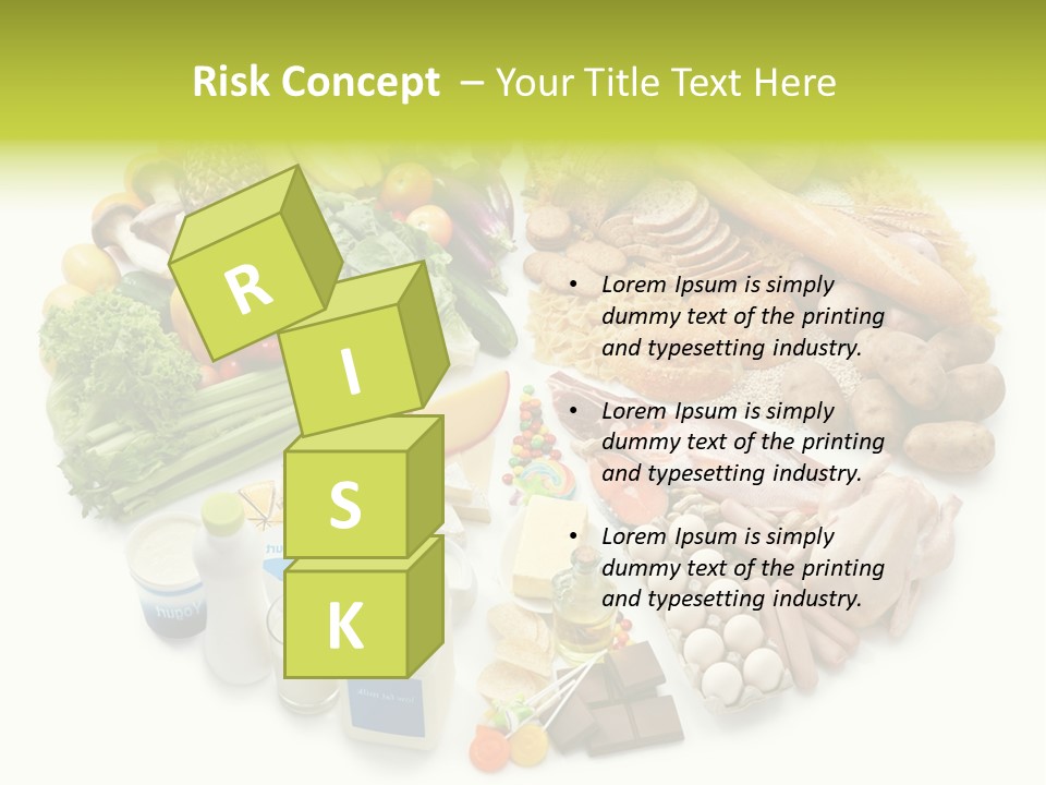 Meat Bread Group PowerPoint Template