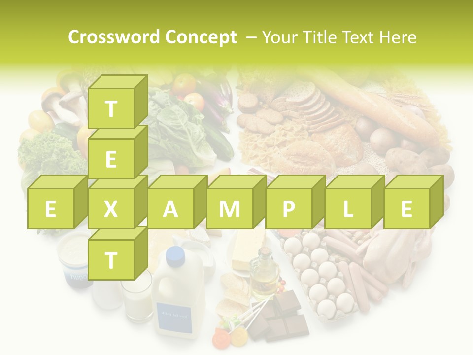 Meat Bread Group PowerPoint Template