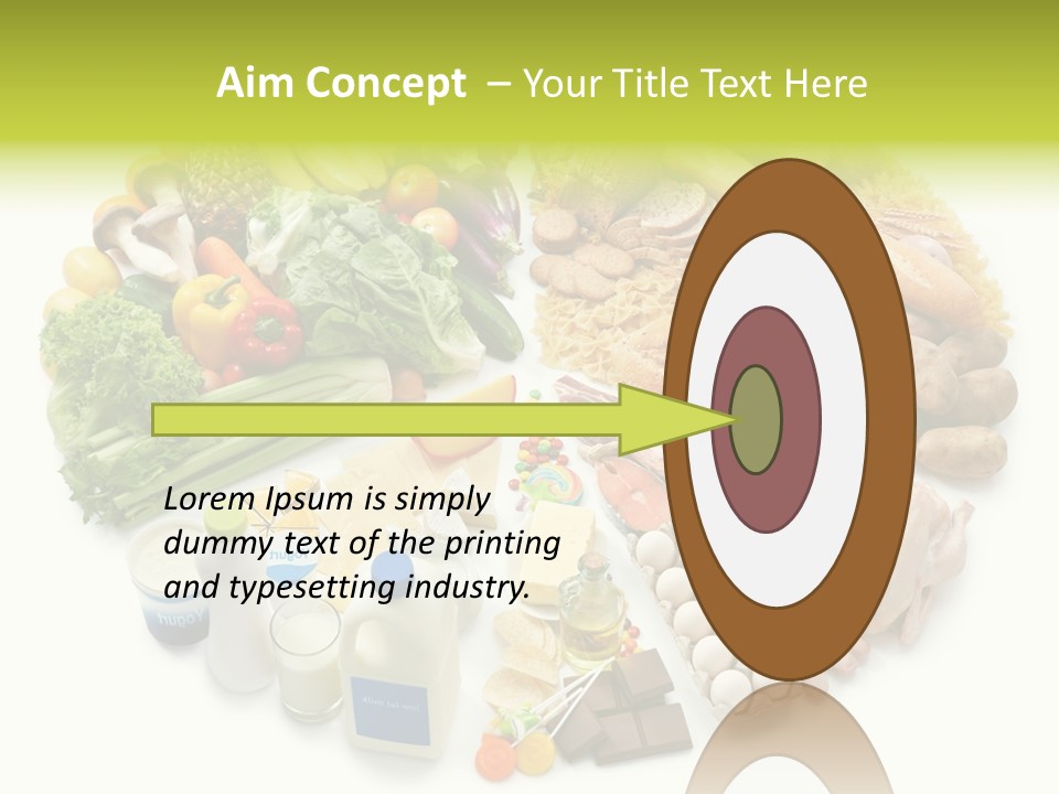 Meat Bread Group PowerPoint Template