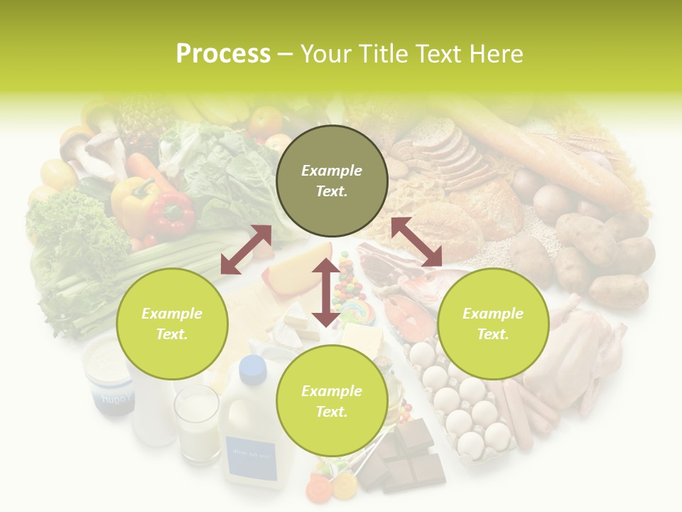 Meat Bread Group PowerPoint Template