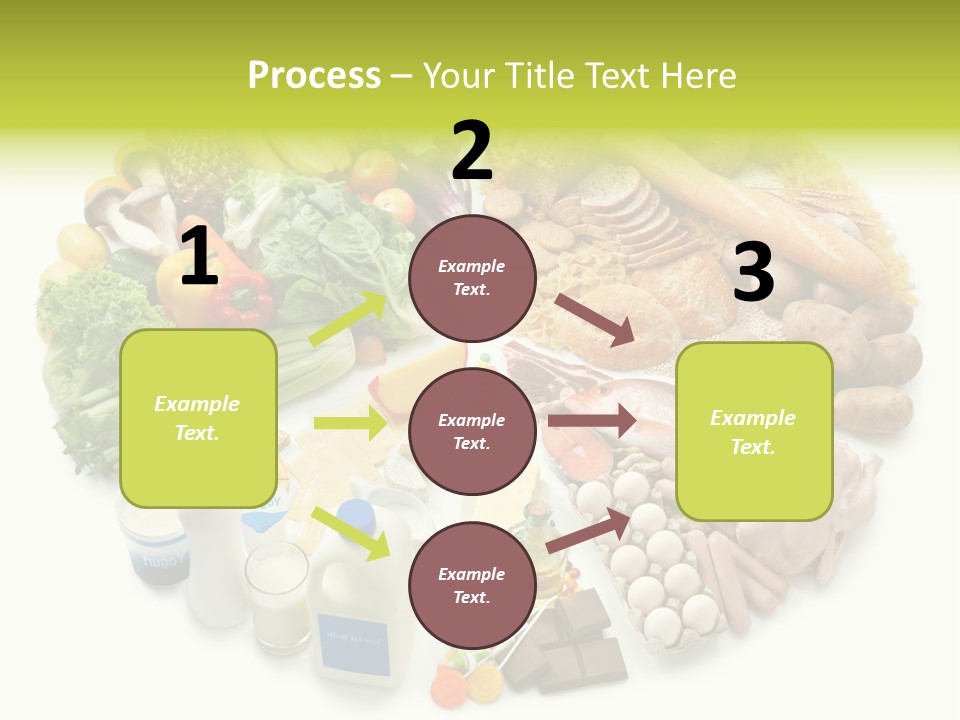 Meat Bread Group PowerPoint Template