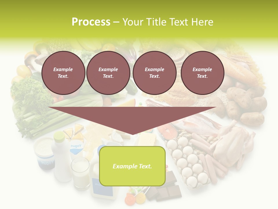 Meat Bread Group PowerPoint Template
