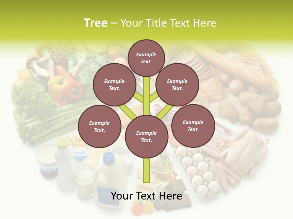 Meat Bread Group PowerPoint Template