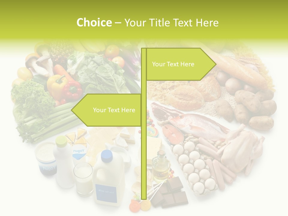 Meat Bread Group PowerPoint Template