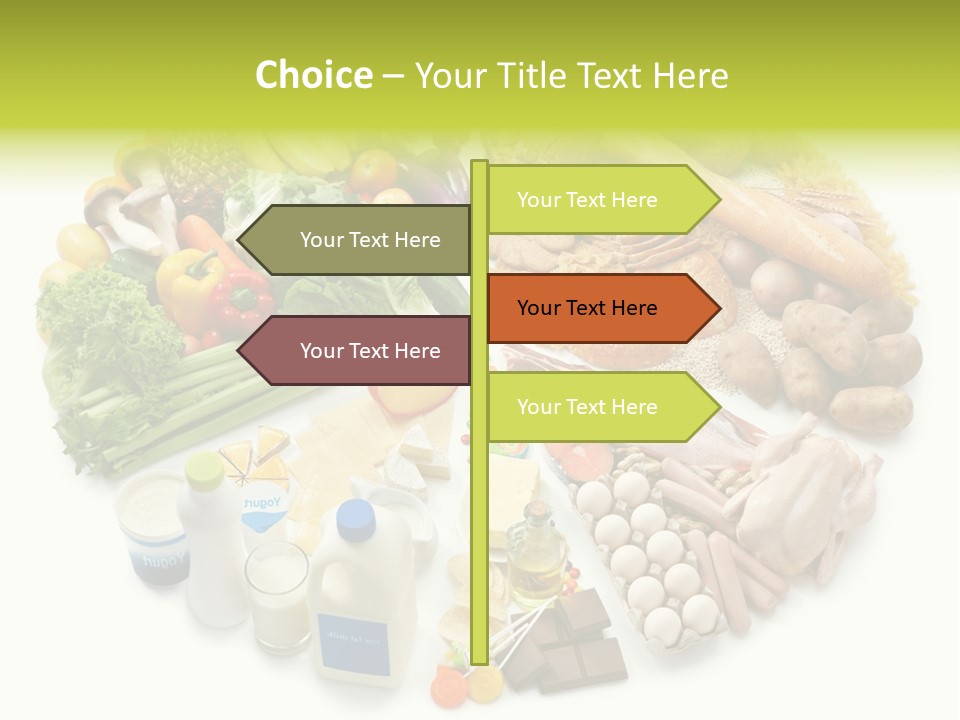 Meat Bread Group PowerPoint Template