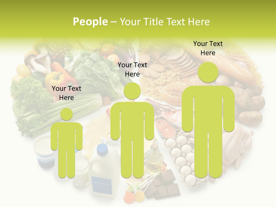 Meat Bread Group PowerPoint Template