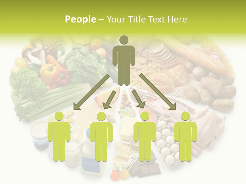 Meat Bread Group PowerPoint Template