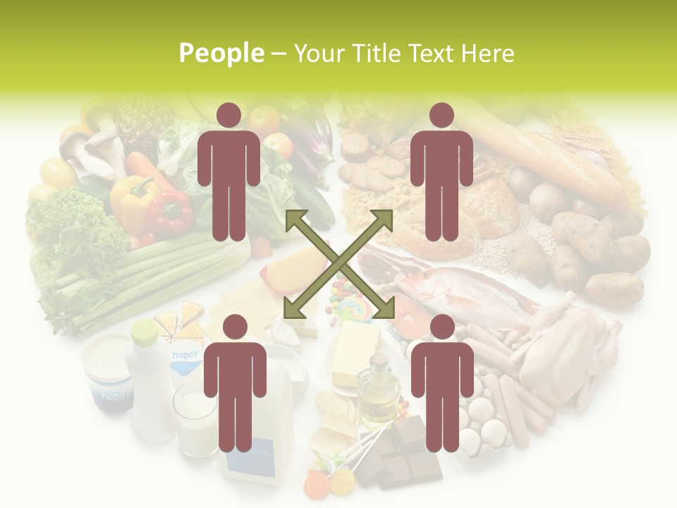 Meat Bread Group PowerPoint Template