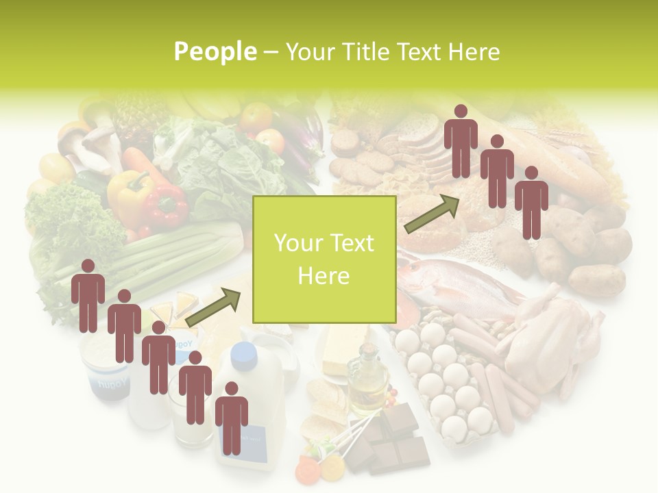 Meat Bread Group PowerPoint Template