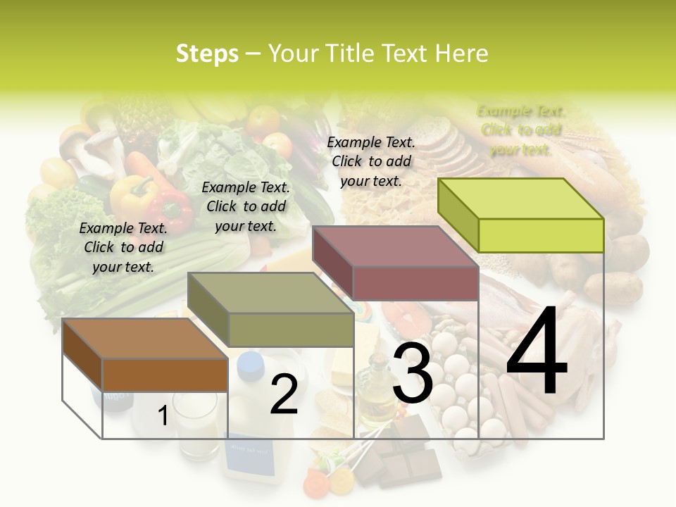 Meat Bread Group PowerPoint Template