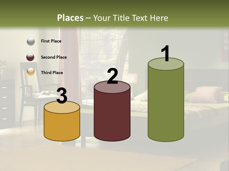 Design Pillow Sit PowerPoint Template