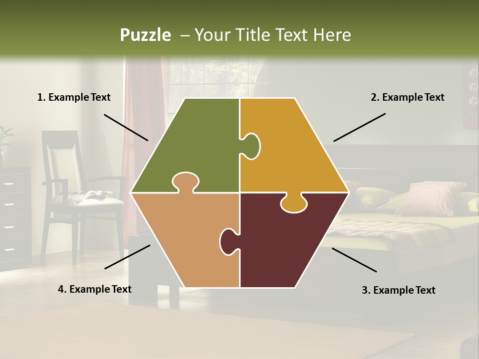 Design Pillow Sit PowerPoint Template