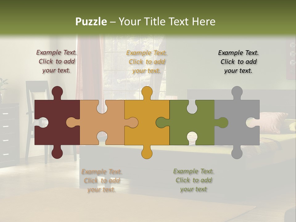 Design Pillow Sit PowerPoint Template