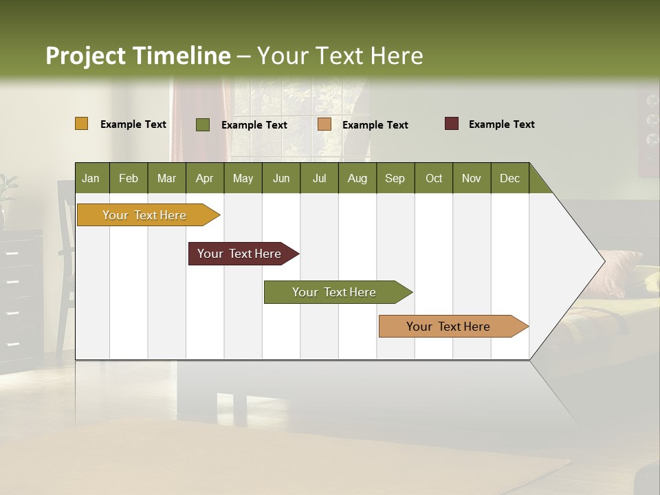 Design Pillow Sit PowerPoint Template