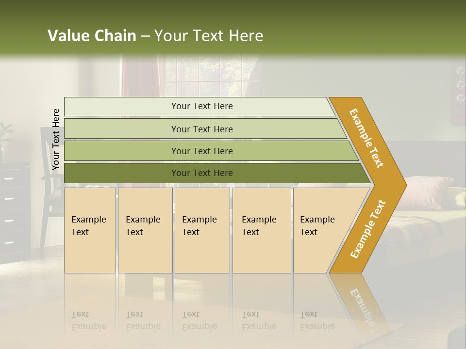 Design Pillow Sit PowerPoint Template