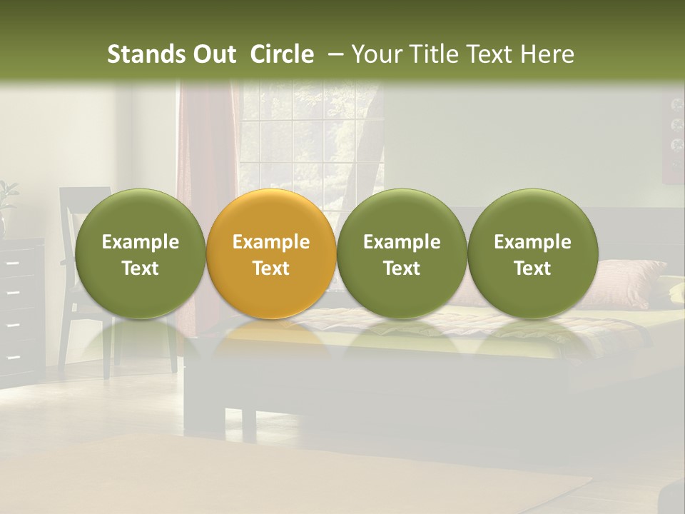 Design Pillow Sit PowerPoint Template