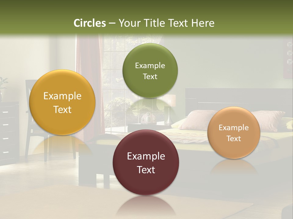 Design Pillow Sit PowerPoint Template