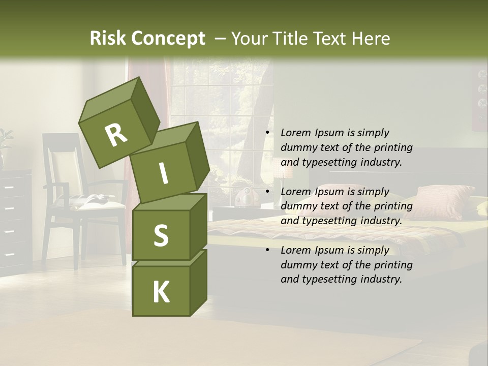 Design Pillow Sit PowerPoint Template